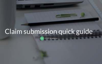 Claim submission quick guide