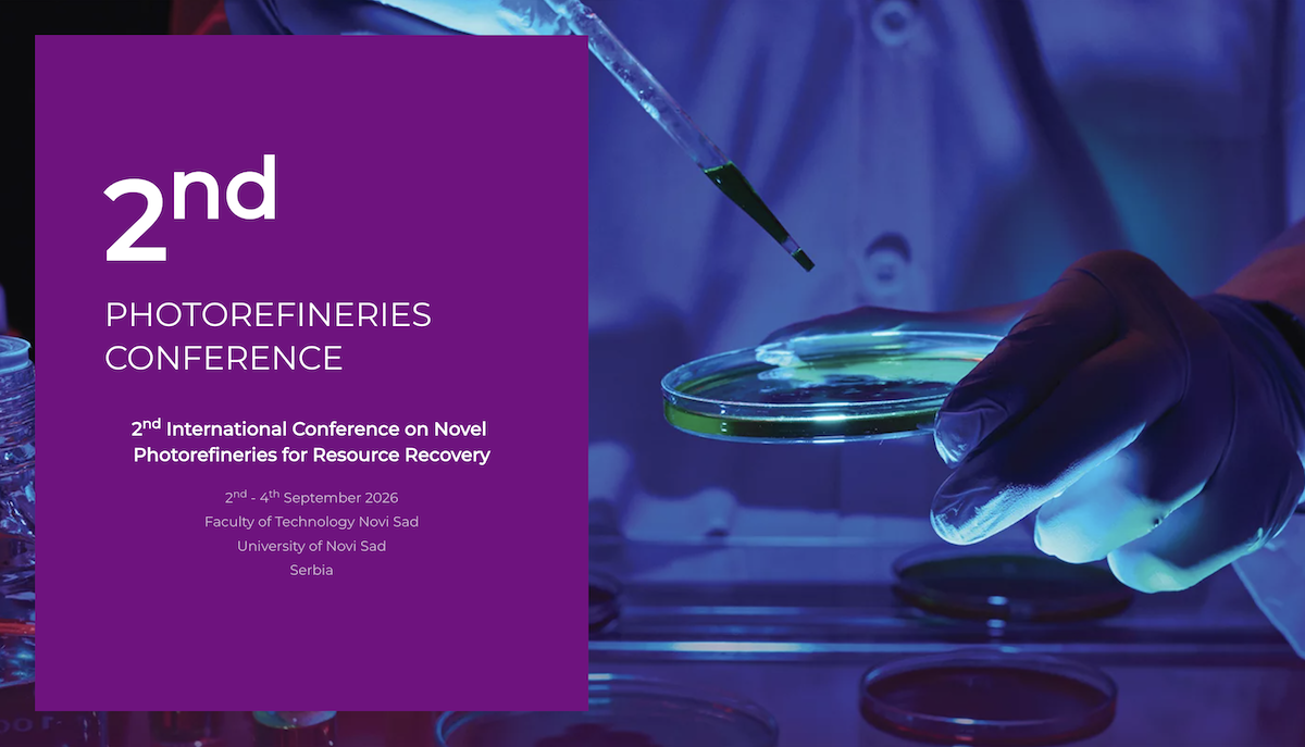 2nd PHOTOREFINERIES CONFERENCE